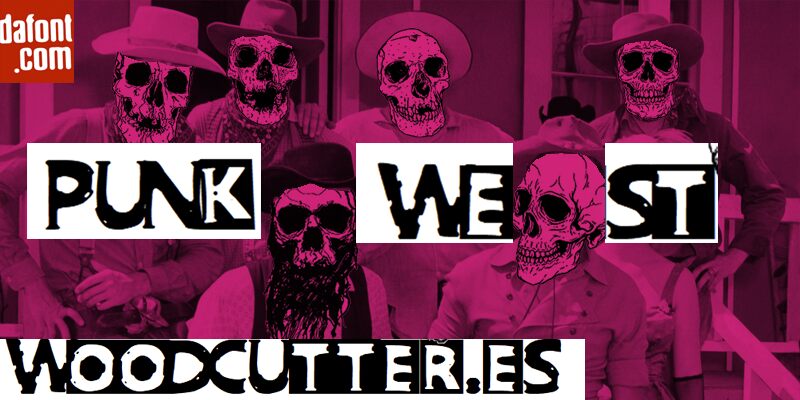 Punk West Czcionka