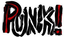 Punk Schriftart