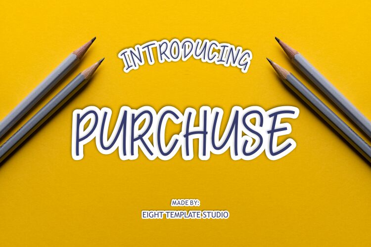 Purchuse 字体