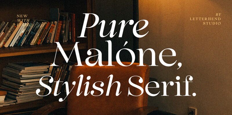 Pure Malone Schriftart