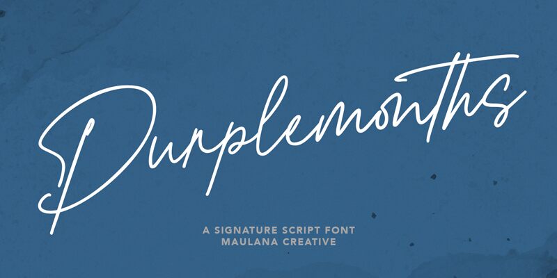 Purplemonths Carattere