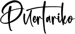 Puertariko font