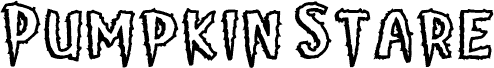 Pumpkin Stare One font