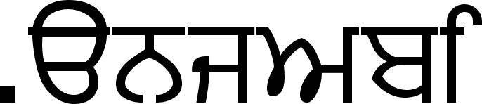 stylish gurmukhi font