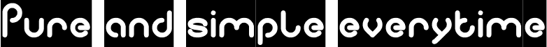 معاينة خط pure and simple everytime-Inver
