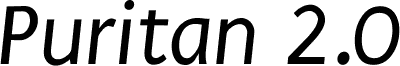 Puritan 2.0 Italic