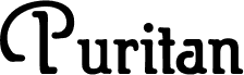 Puritan Swash Bold