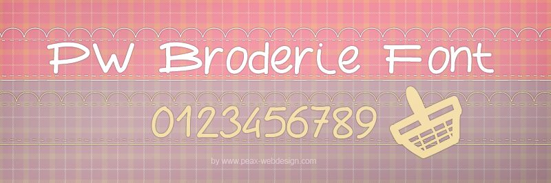 PWBroderie Carattere