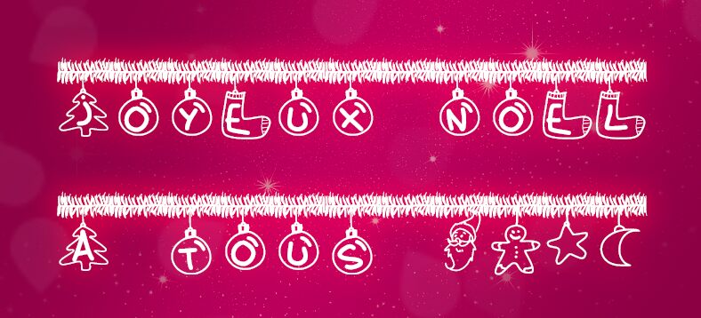 PWChristmasTinsel Carattere