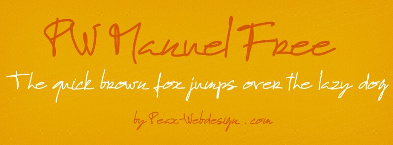 PWManuelFree Carattere