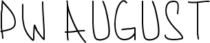 PWAugust