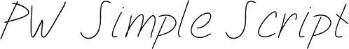 PWSimpleScript