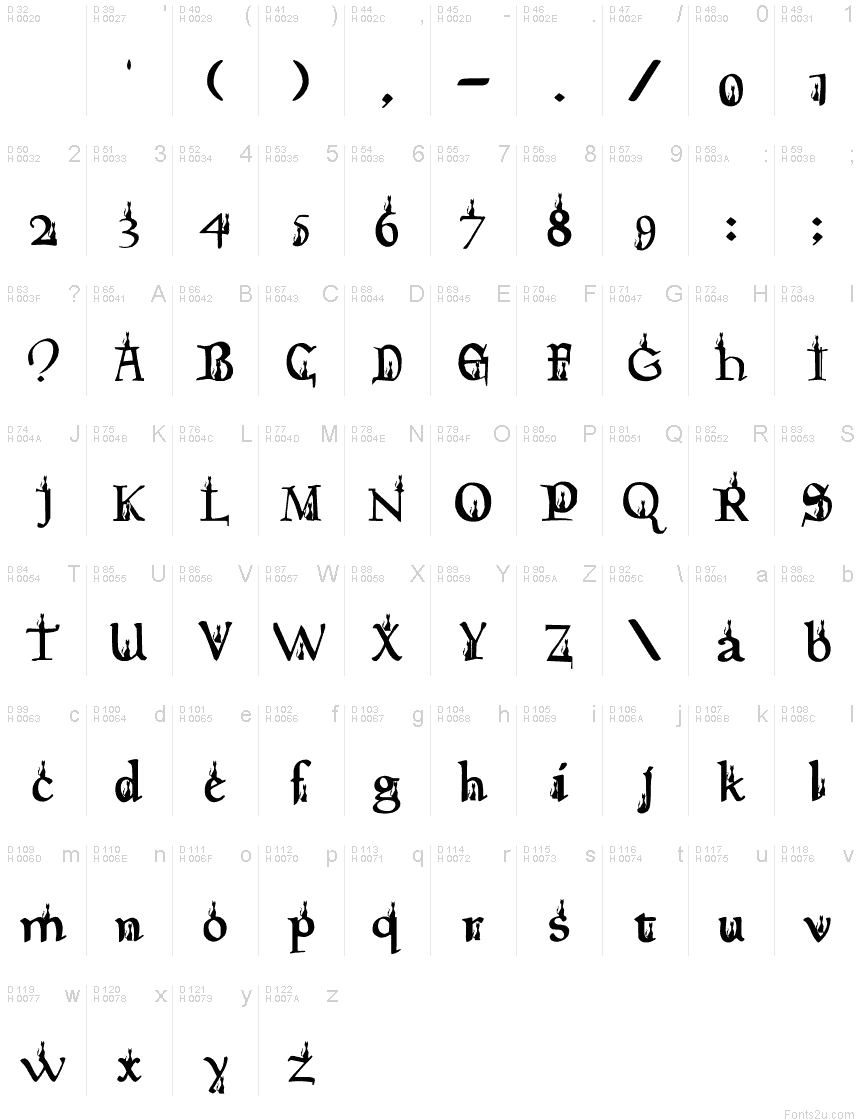 Pyramid Purr font