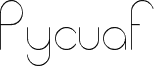 Podgląd czcionki Pycuaf light tfb