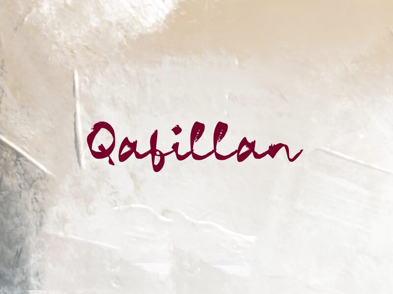 Qafillan 字体