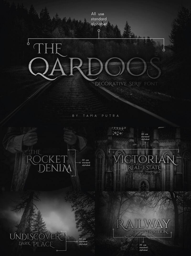 Qardoos Шрифт