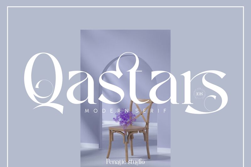 Qastars Schriftart