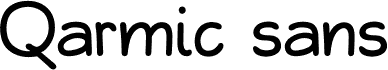 Qarmic sans