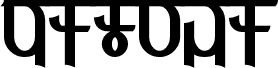 Preview of the Qijomi Bold font