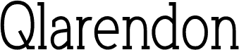 Qlarendon Condensed