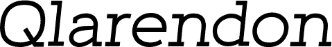 Qlarendon Italic