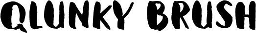 Qlunky Brush Bold