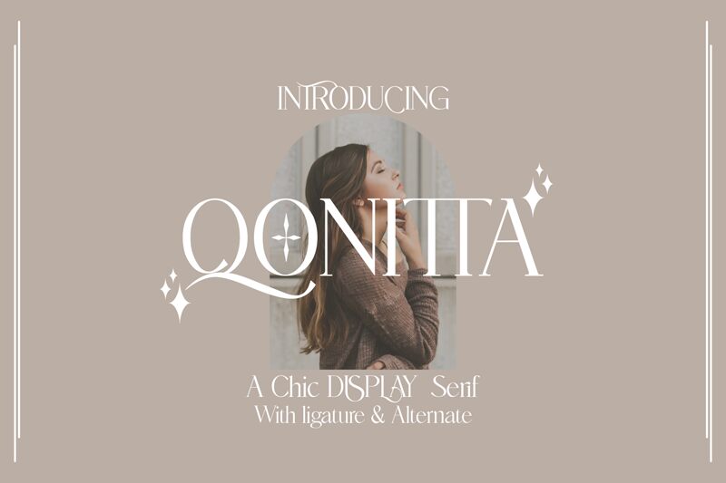 Qonitta Schriftart