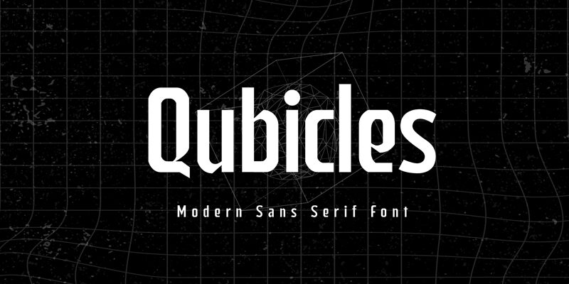 Qubicles Font