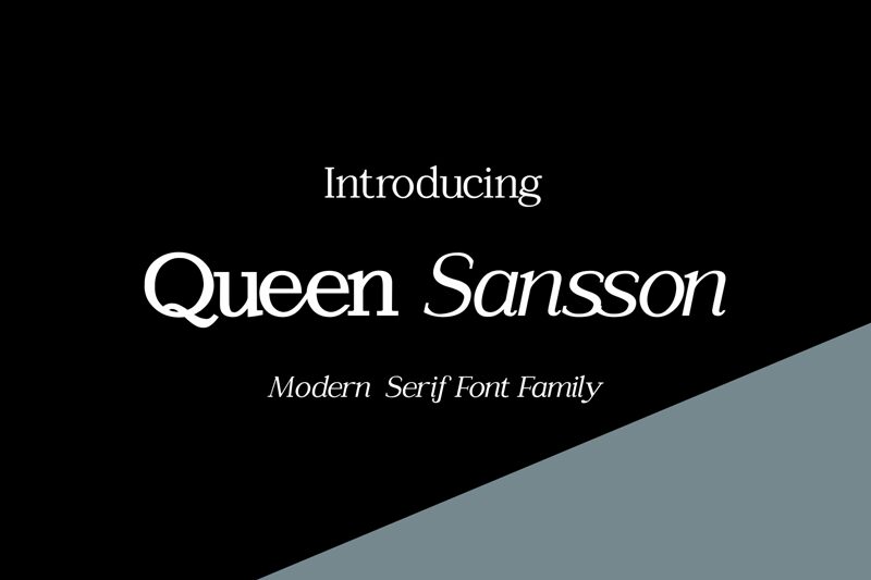 Queen Sansson Czcionka