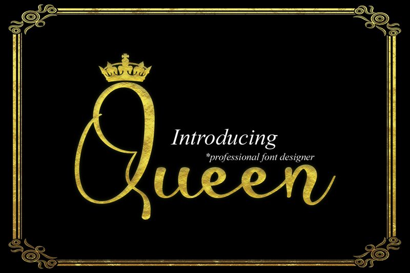 Queen 字体