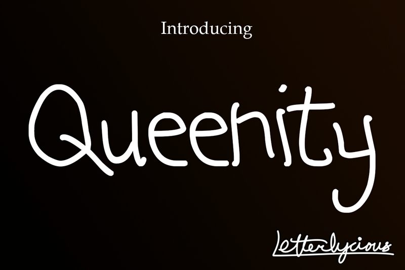 Queenity 字体
