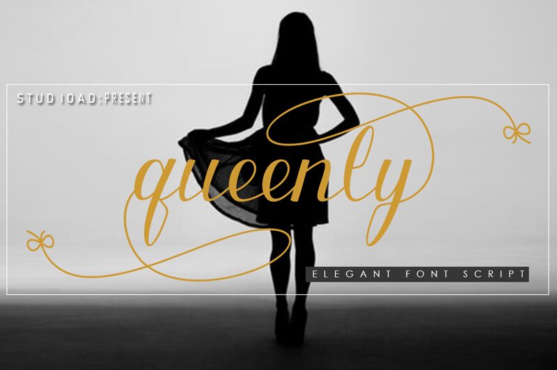 queenly Schriftart