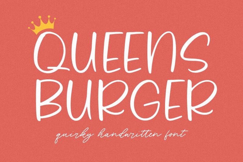 Queens Burger Druh písma