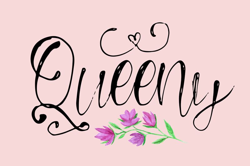 Queeny 字体