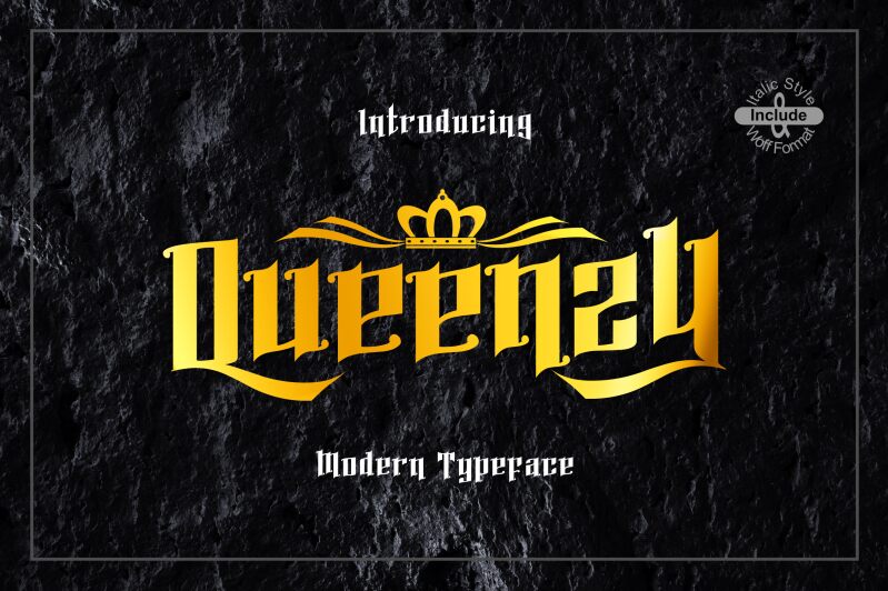 Queenzy Schriftart