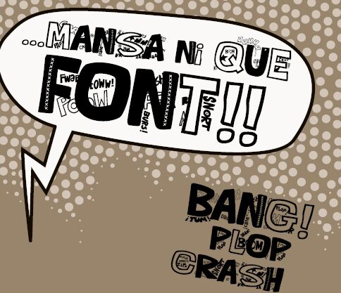 QUE FONTita! Schriftart