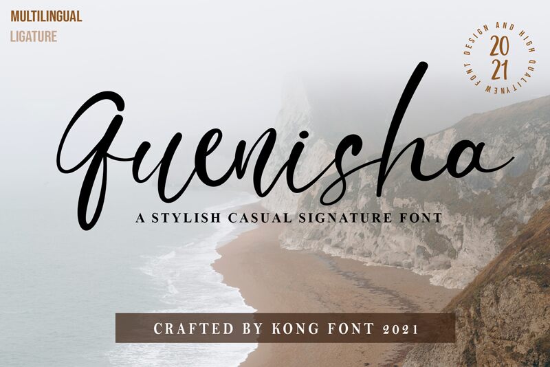 Quenisha Schriftart