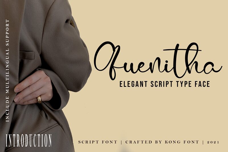 Quenitha Schriftart