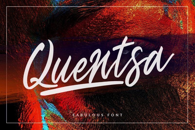 Quentsa Schriftart