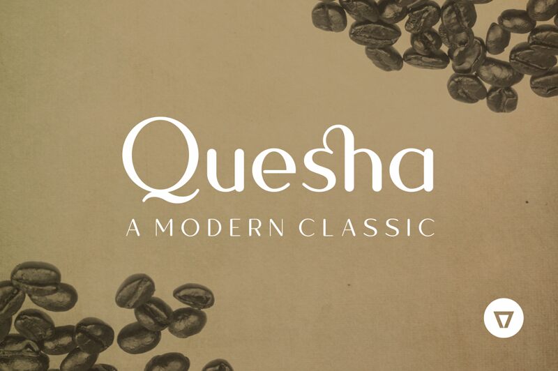 Quesha Schriftart