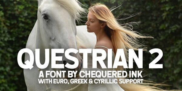 Questrian 2 Schriftart