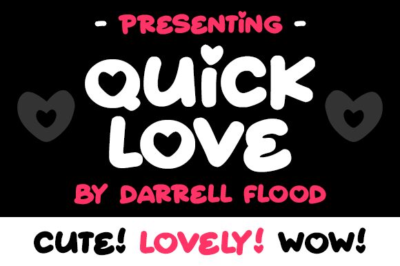 Quick Love Schriftart