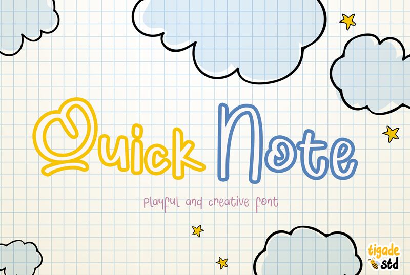 Quick Note font