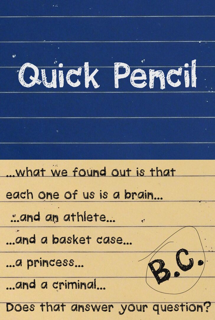 Quick Pencil Schriftart