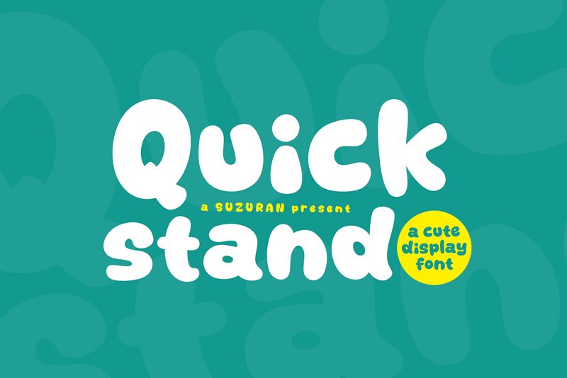Quick Stand Czcionka