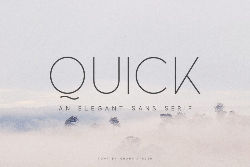 Quick Schriftart