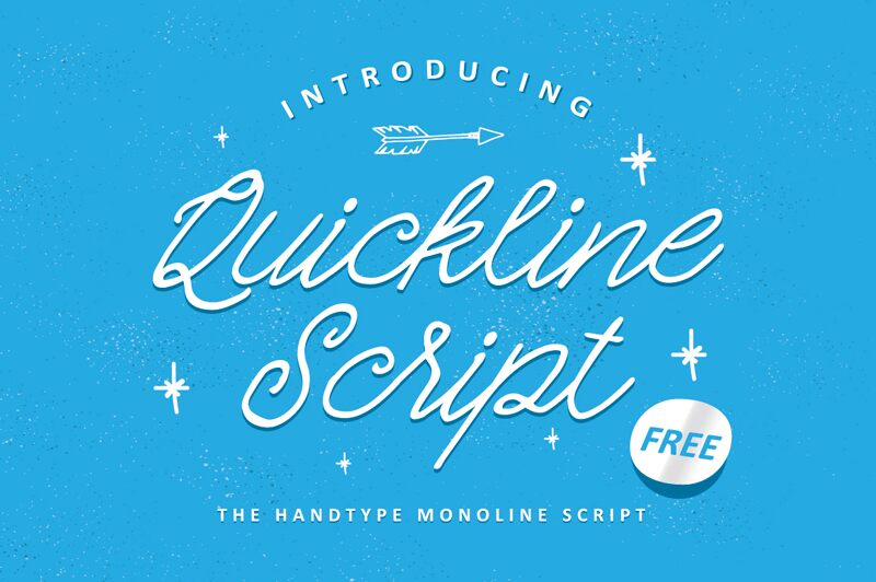 Quickline Schriftart