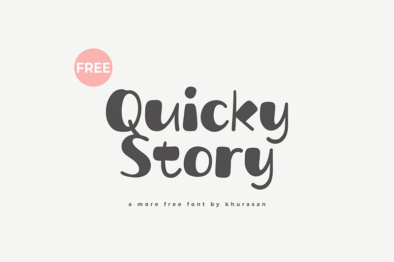 Quicky Story Czcionka