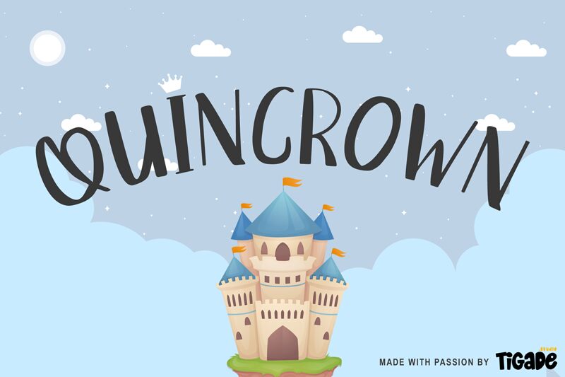 Quincrown Druh písma