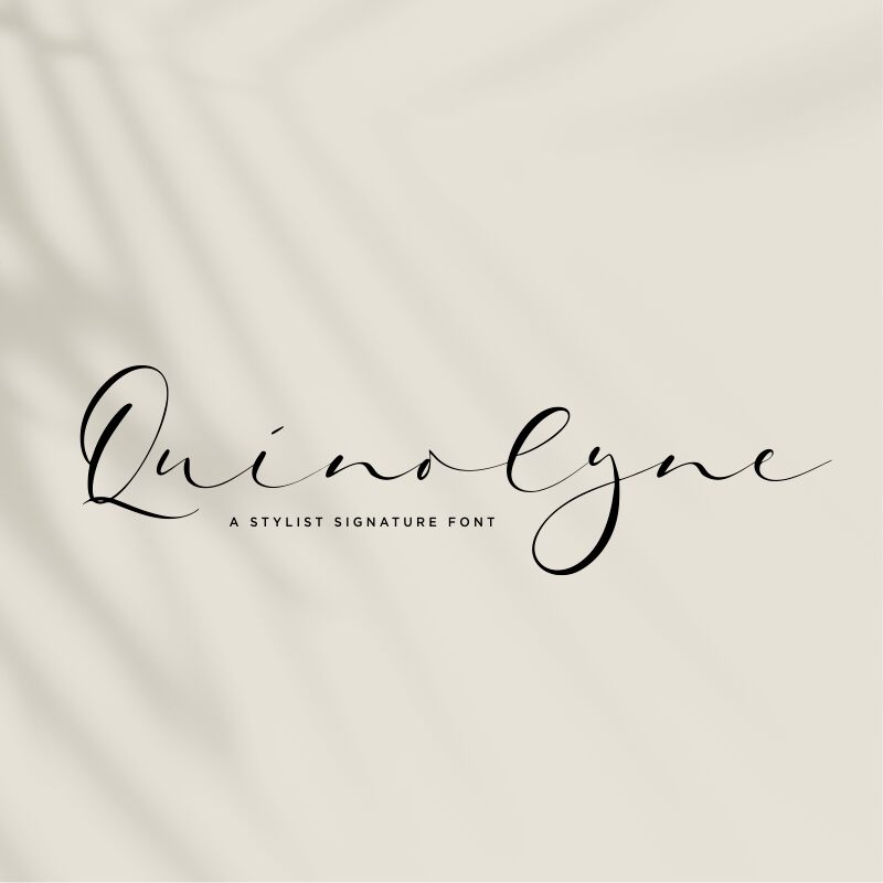 Quinolyne Czcionka